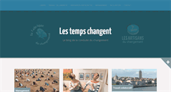 Desktop Screenshot of les-temps-changent.com