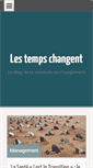 Mobile Screenshot of les-temps-changent.com
